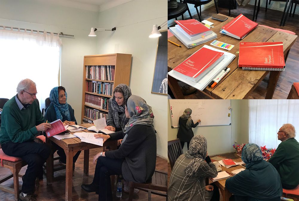 Indoor classroom session during the 2018 immersion course